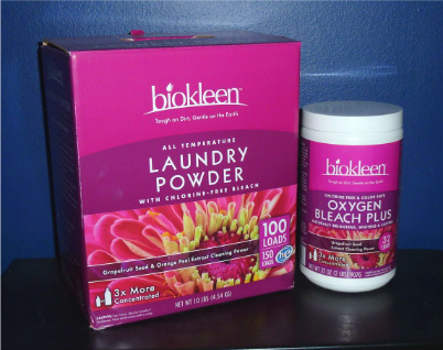 Biokleen Laundry Powder Detergent and Cloth Diapers