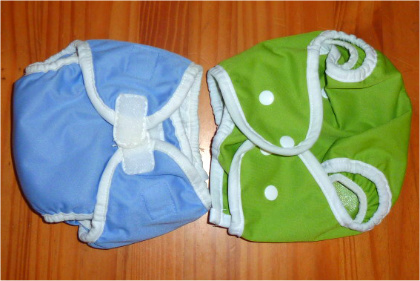 Cloth Diaper Closures: Snaps Versus Hook and Loop