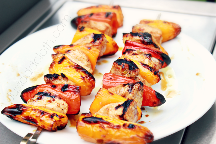 Grilled chicken & Sweet Peppers with Garlic and Balsamic