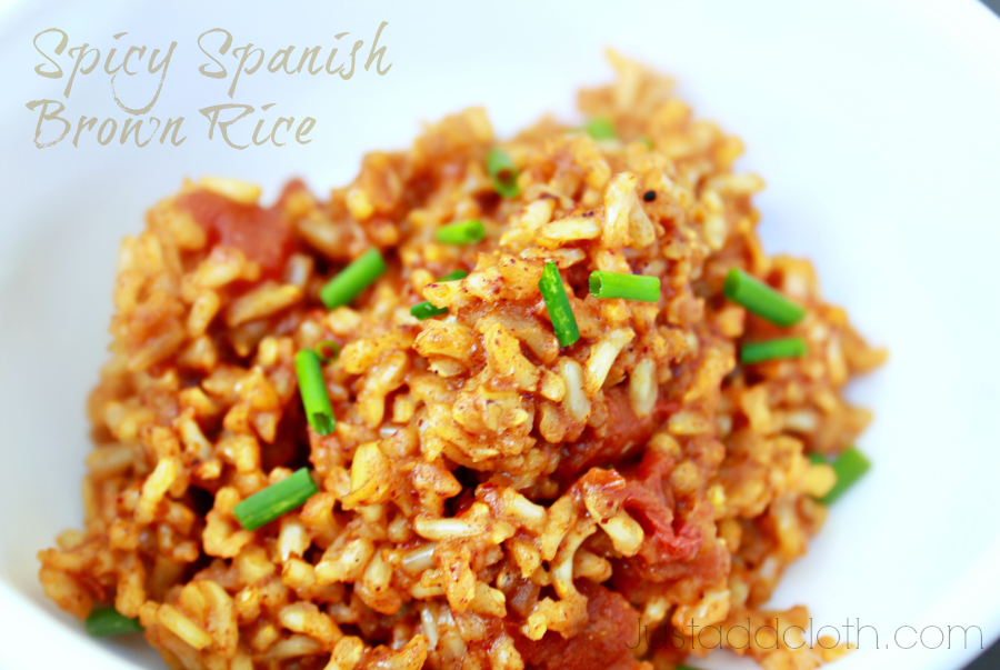 Spicy Spanish Brown Rice