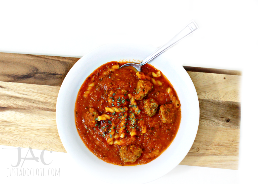 mini meatball tomato soup 3