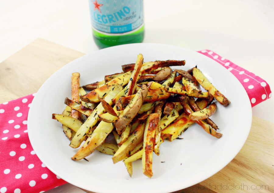 Baked Yukon French Fries with Garlic & Thyme 1
