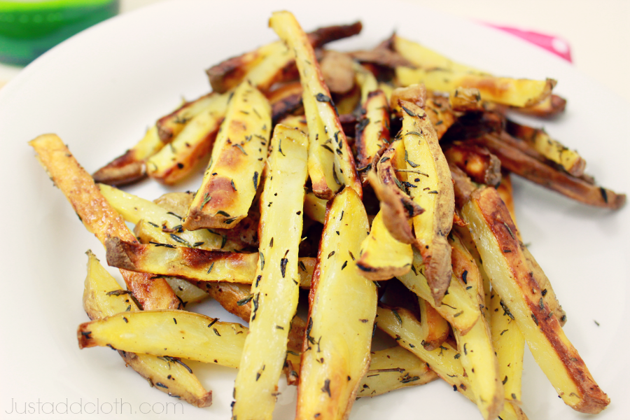 Baked Yukon French Fries with Garlic & Thyme 3