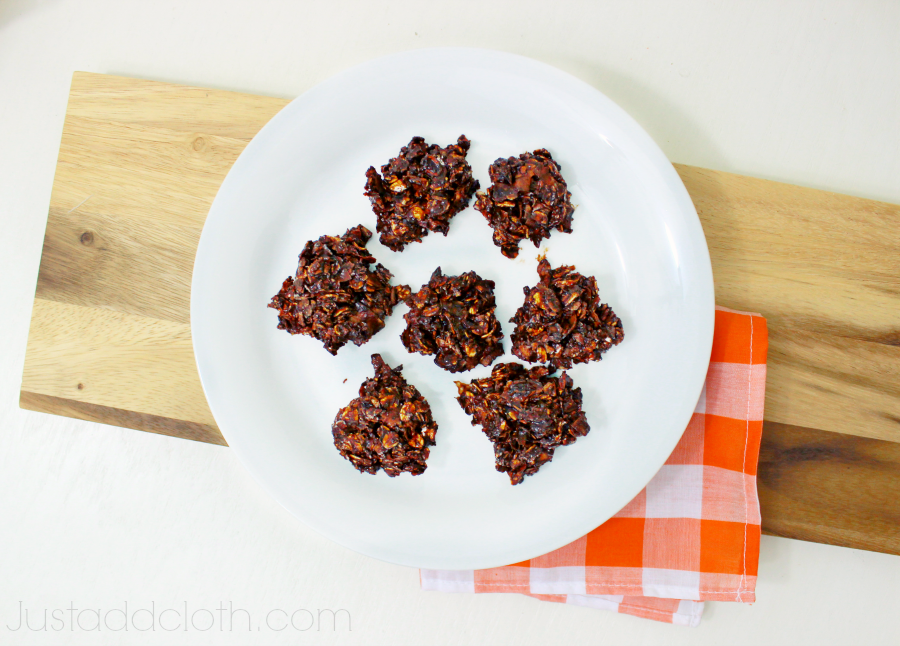 No Bake Coconut Fudge Protein Oat Clusters 1