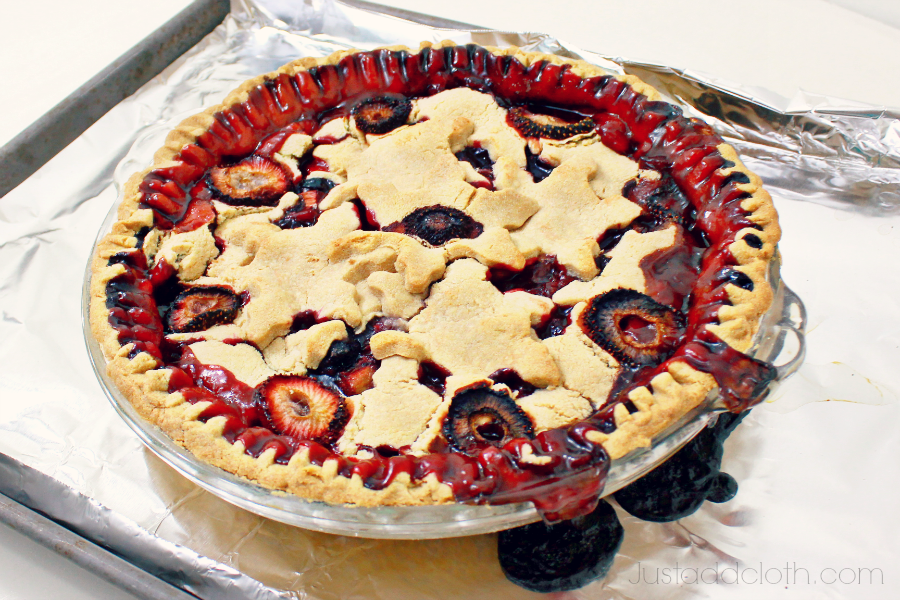 Rhubarb & Mixed Berry Pie {Gluten Free} 5