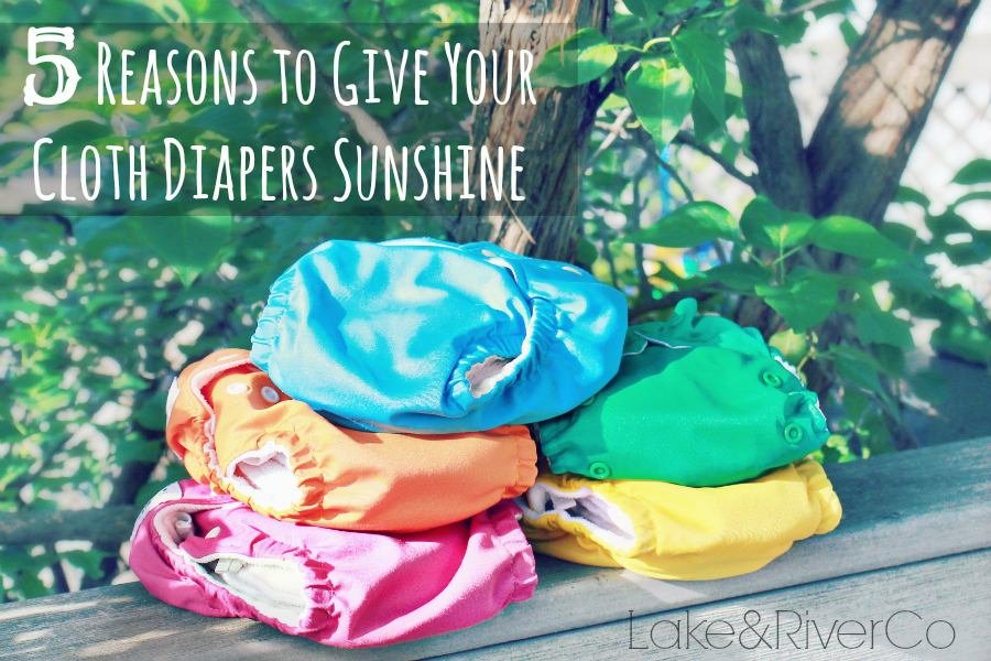 sunning cloth diapers