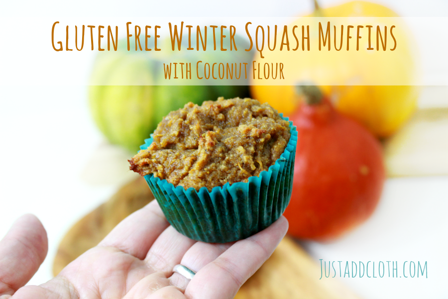 Gluten Free Winter Squash Muffins with Coconut Flour 2