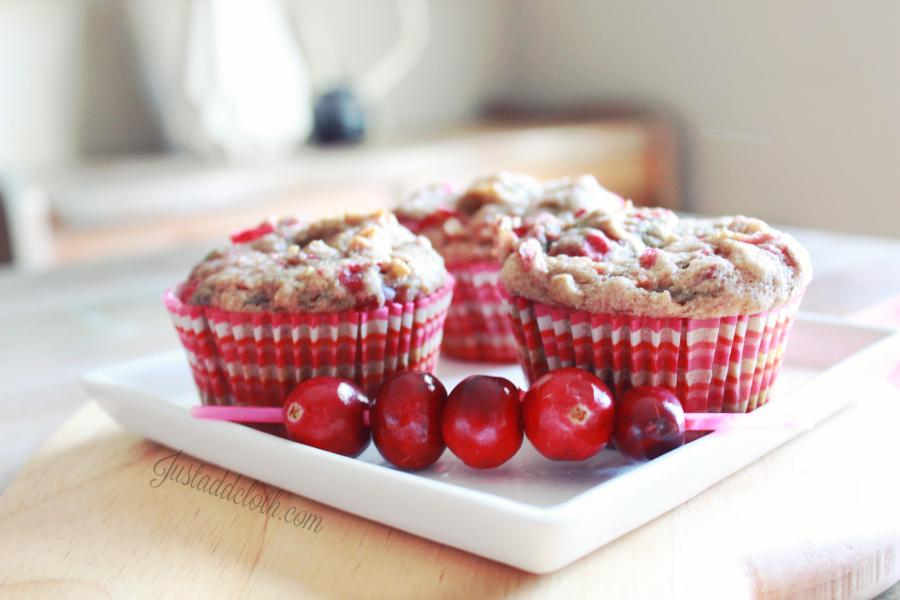 Gluten Free Cranberry Muffins 1