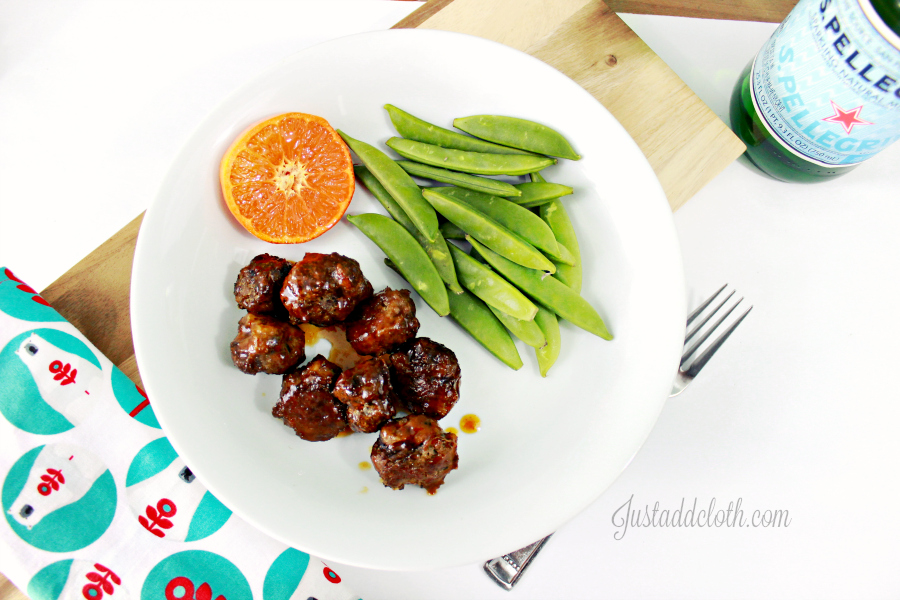 sweet and spicy meatballs 1