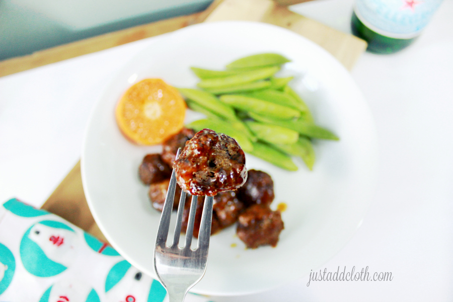 sweet and spicy meatballs 2