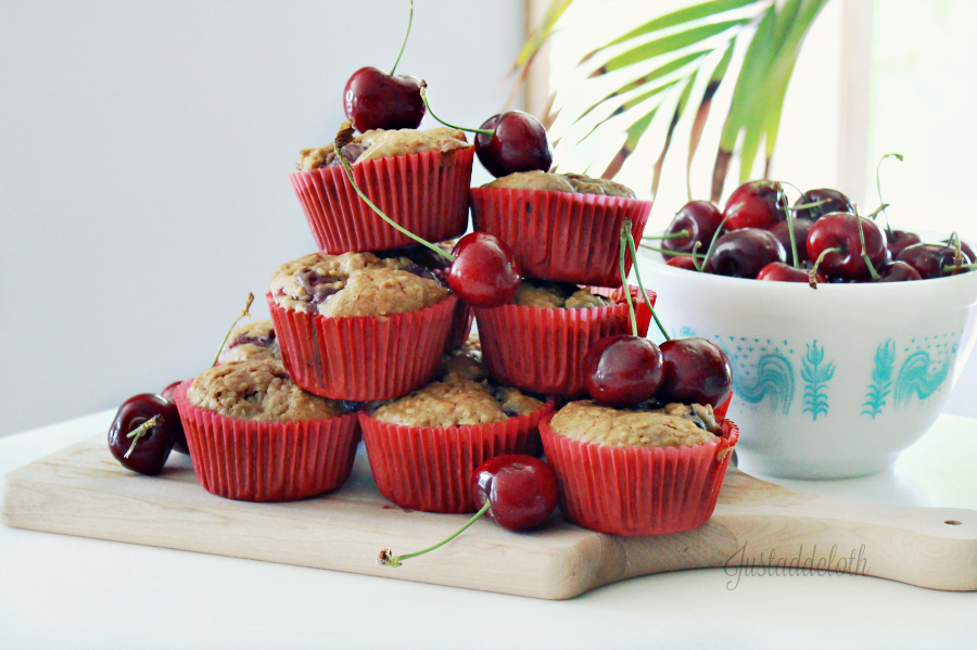 cherry muffins