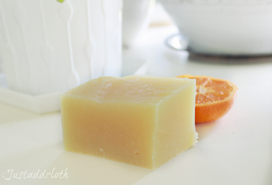 Orange mint soap