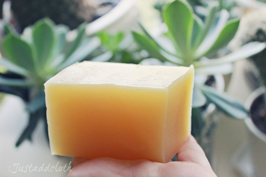 Orange eucalyptus soap
