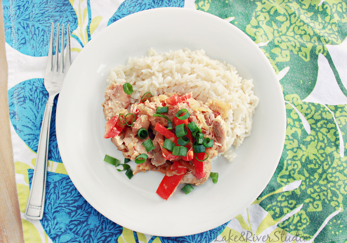 Spicy Pineapple Chicken with Ginger Recipe