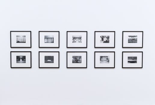 gallery wall white