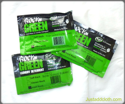 Rockin’ Green Laundry Detergent with Cloth Diapers