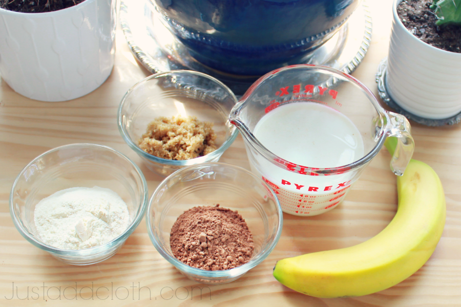 sweet Chocolate Banana Protein Smoothie