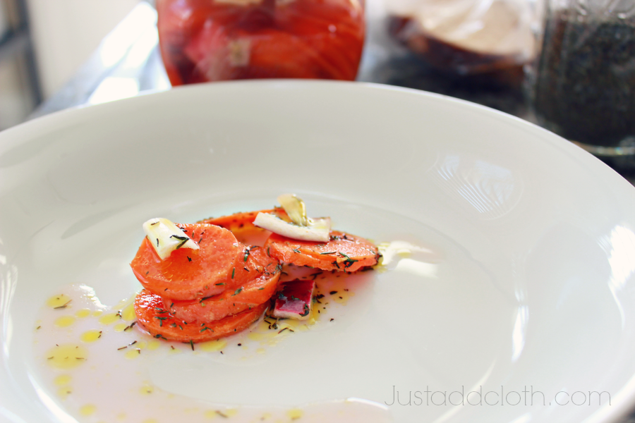Marinated Carrots with Thyme