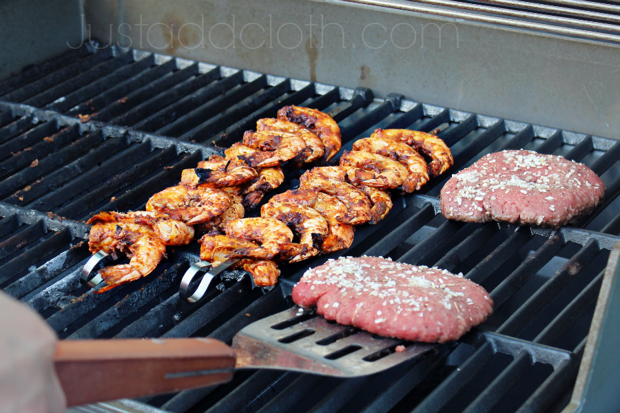 cajun pull & peel shrimp grilled 2