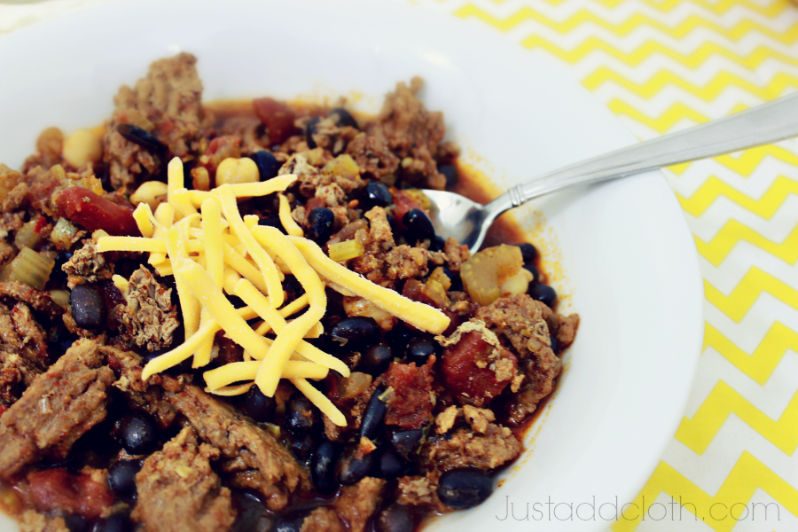 Spicy Black Bean Turkey Chili