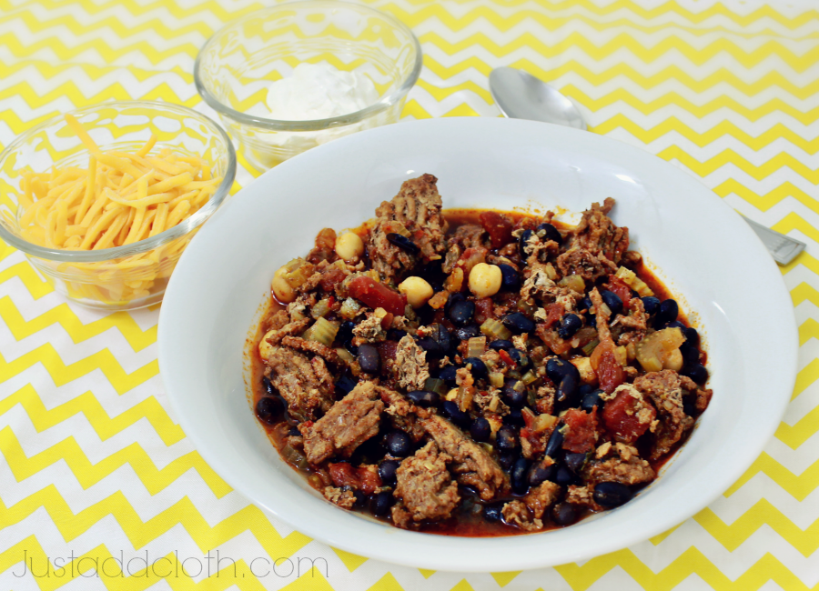 turkey chili with black beans 2
