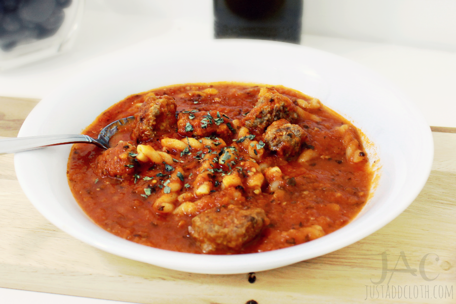 mini meatball tomato soup 2