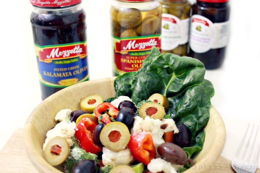 Our Holiday Tradition Greek Salad with A Bounty of Olives 5