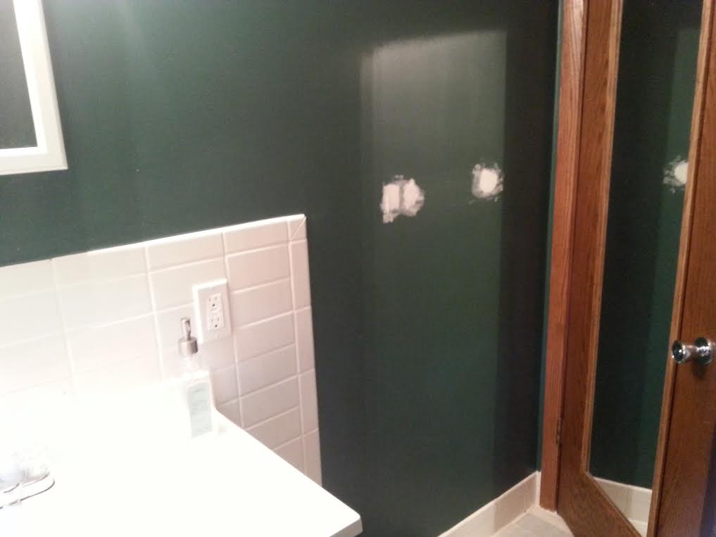 A Mini Makeover for Our Family Room & Basement Bathroom