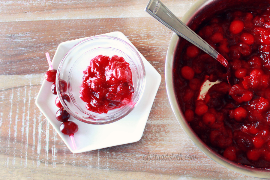 cranberry sauce
