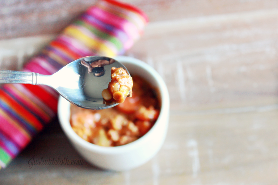 Red Lentil Stew with Ground Beef & Cabbage 2