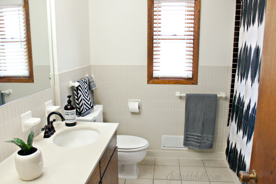 Main Bathroom Mini Makeover 1