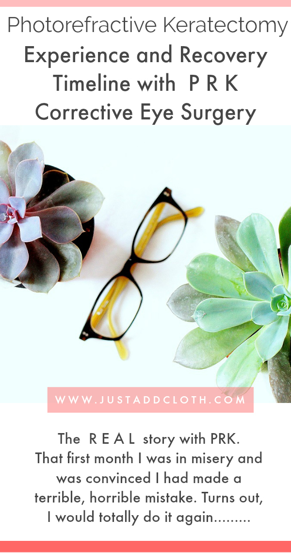 Experience and Recovery Timeline with PRK – Photorefractive Keratectomy