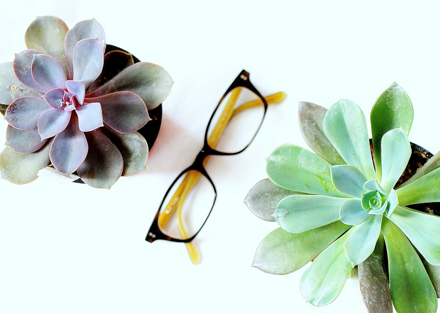 Eye glasses before prk