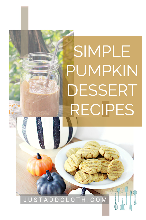 SIMPLE PUMPKIN DESSERT RECIPES