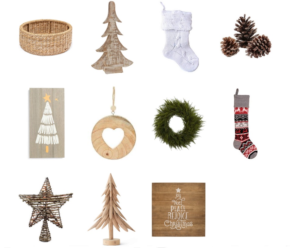 rustic christmas decor
