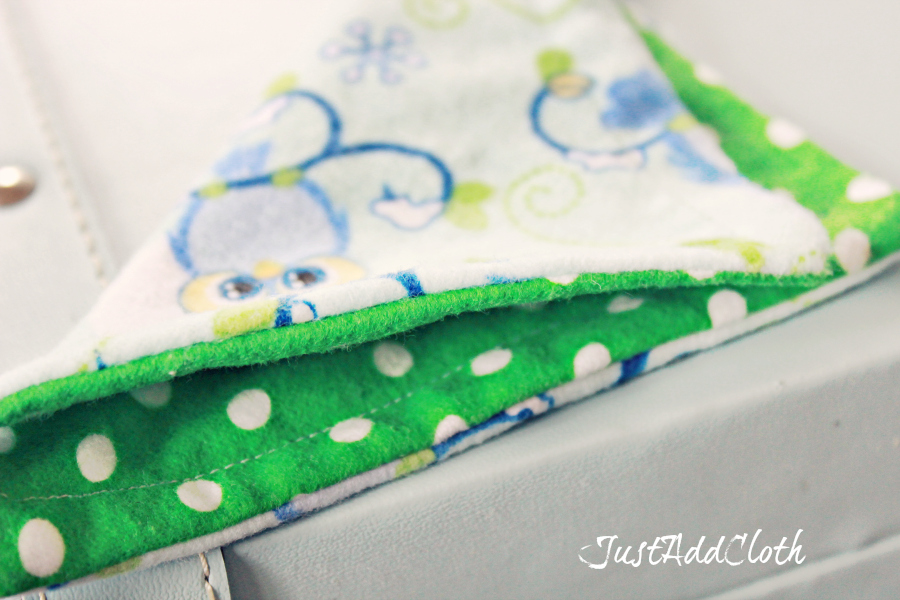 how to make a cloth wipe 1