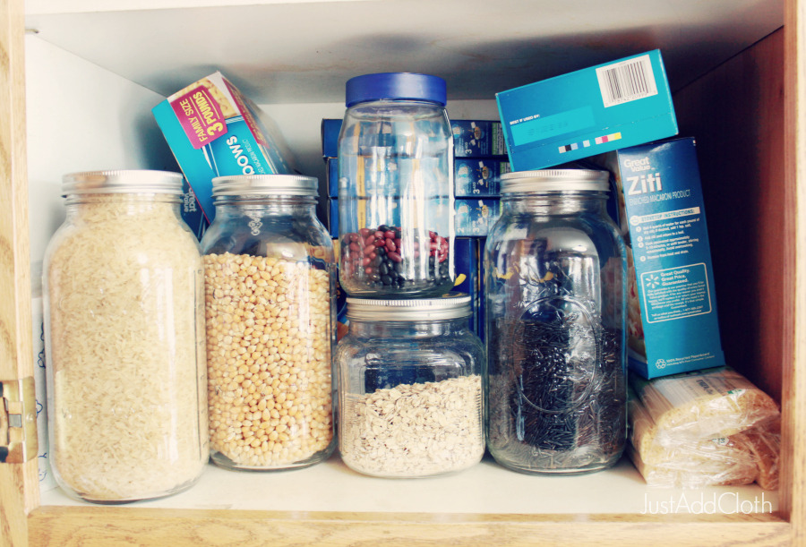 stocked pantry