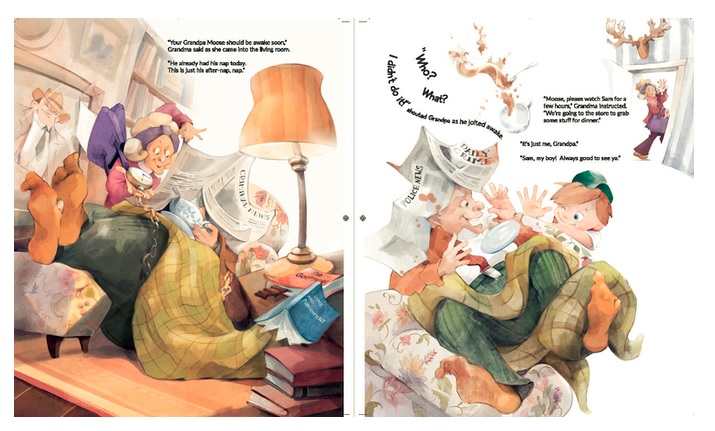 Grandpa Saved the Day...Again!: Children's Book Review