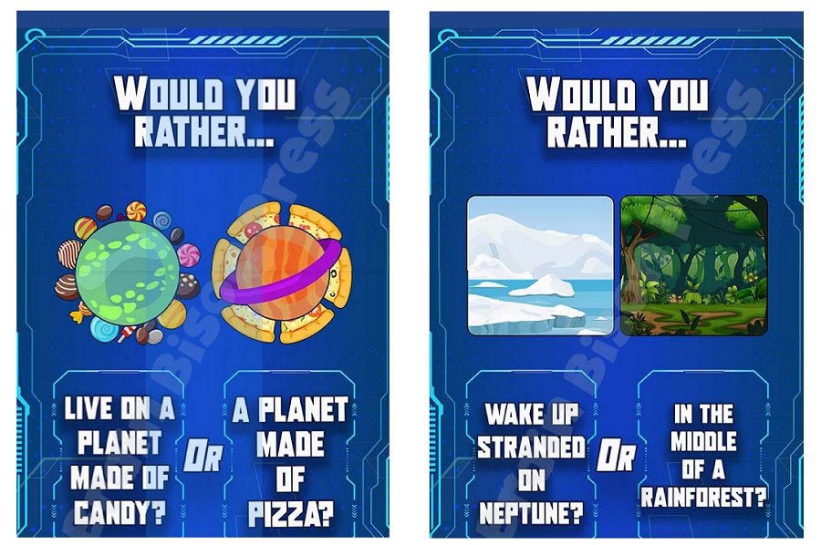 children's space book